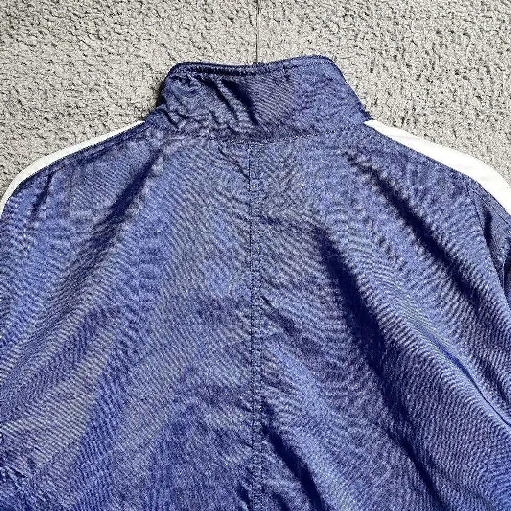 Vintage Y2K NIKE Fleece Lined Full Zip Jacket Mens Medium Shacket Cyber - Picture 16 of 16